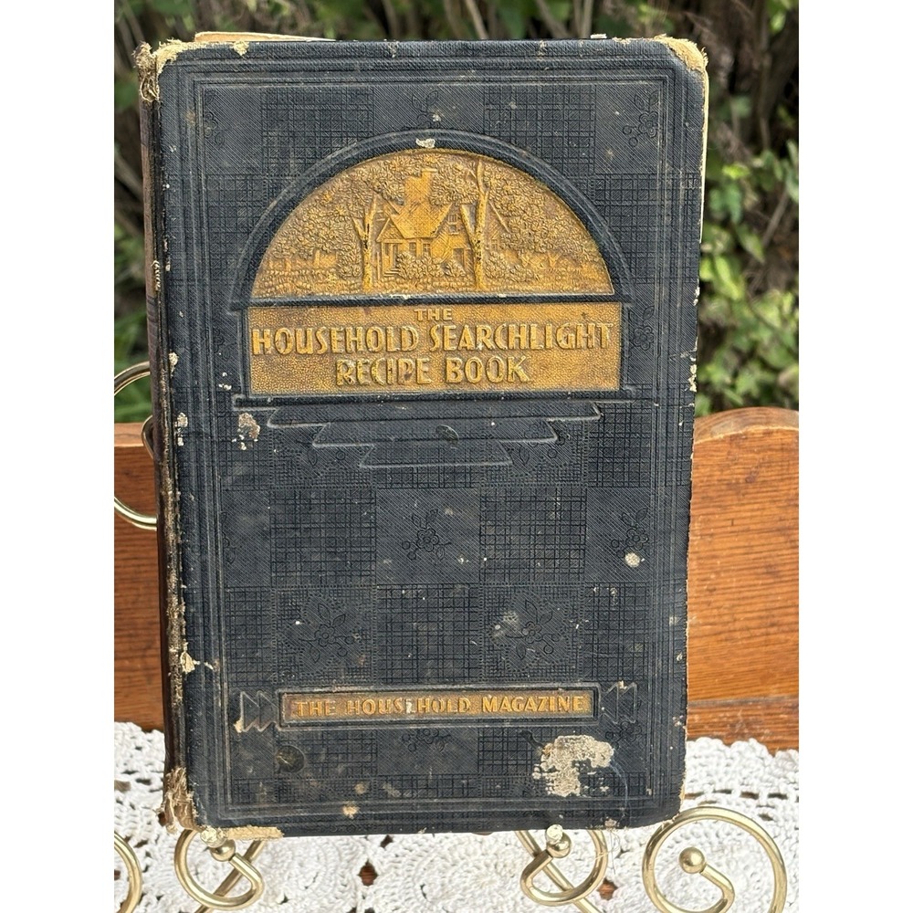 VINTAGE The Household Searchlight Recipe Book Magazine 1941 Cookbook (w/tabs)